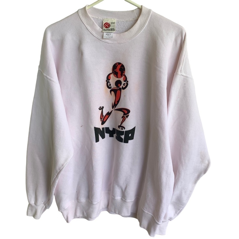 Vintage National Youth Sports Program Crewneck Sweatshirt Adult Mens 90s Sweater